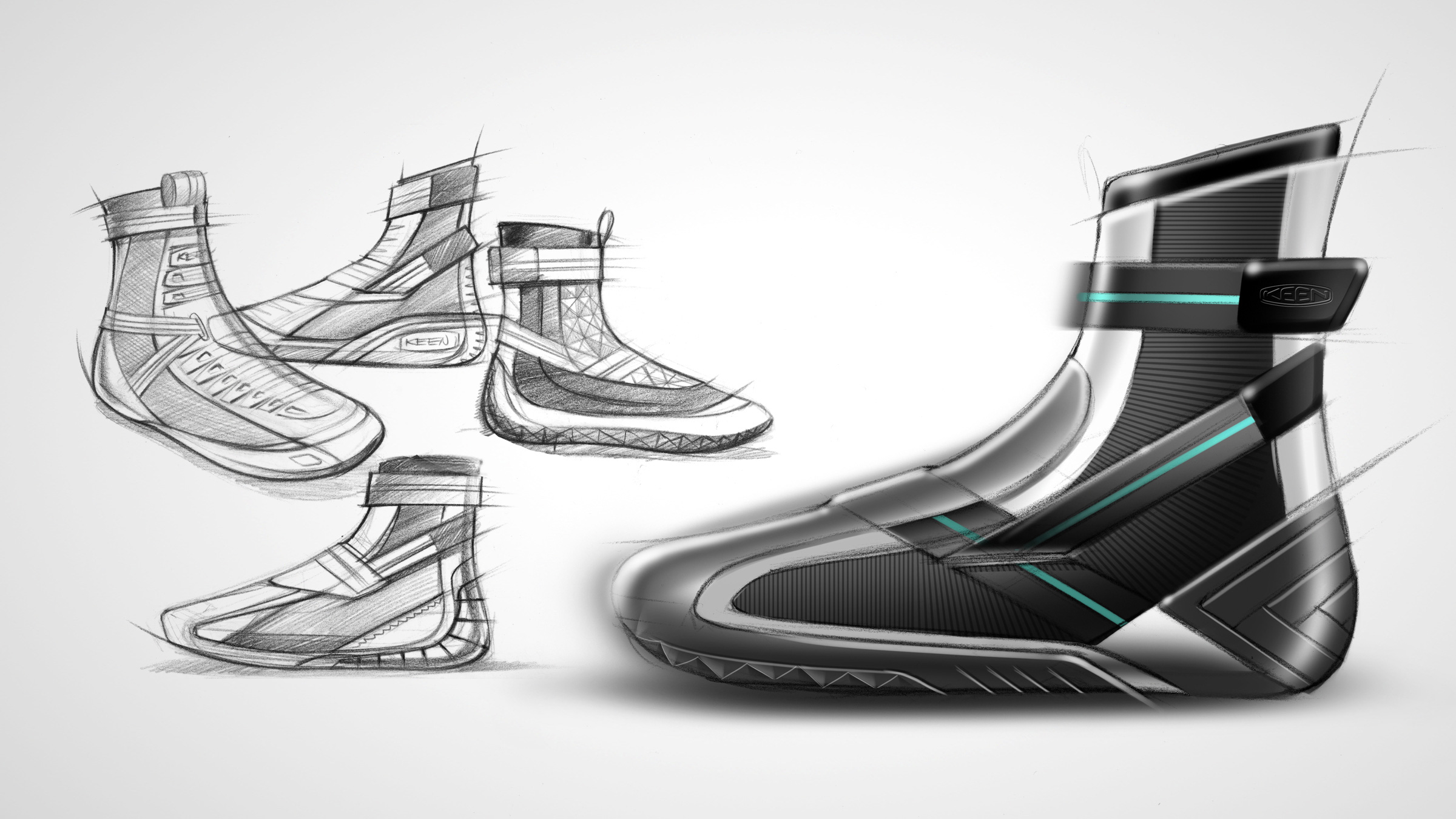 keen shoe industrial design demo 14