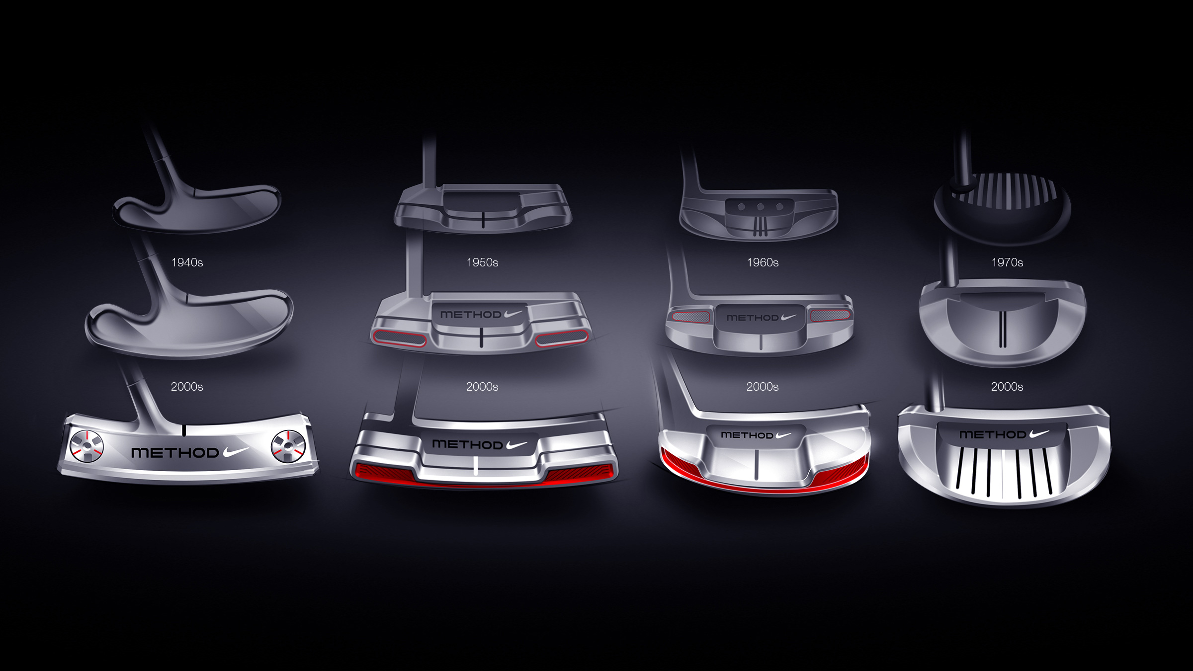 nike method modern classic putter industrial design 08