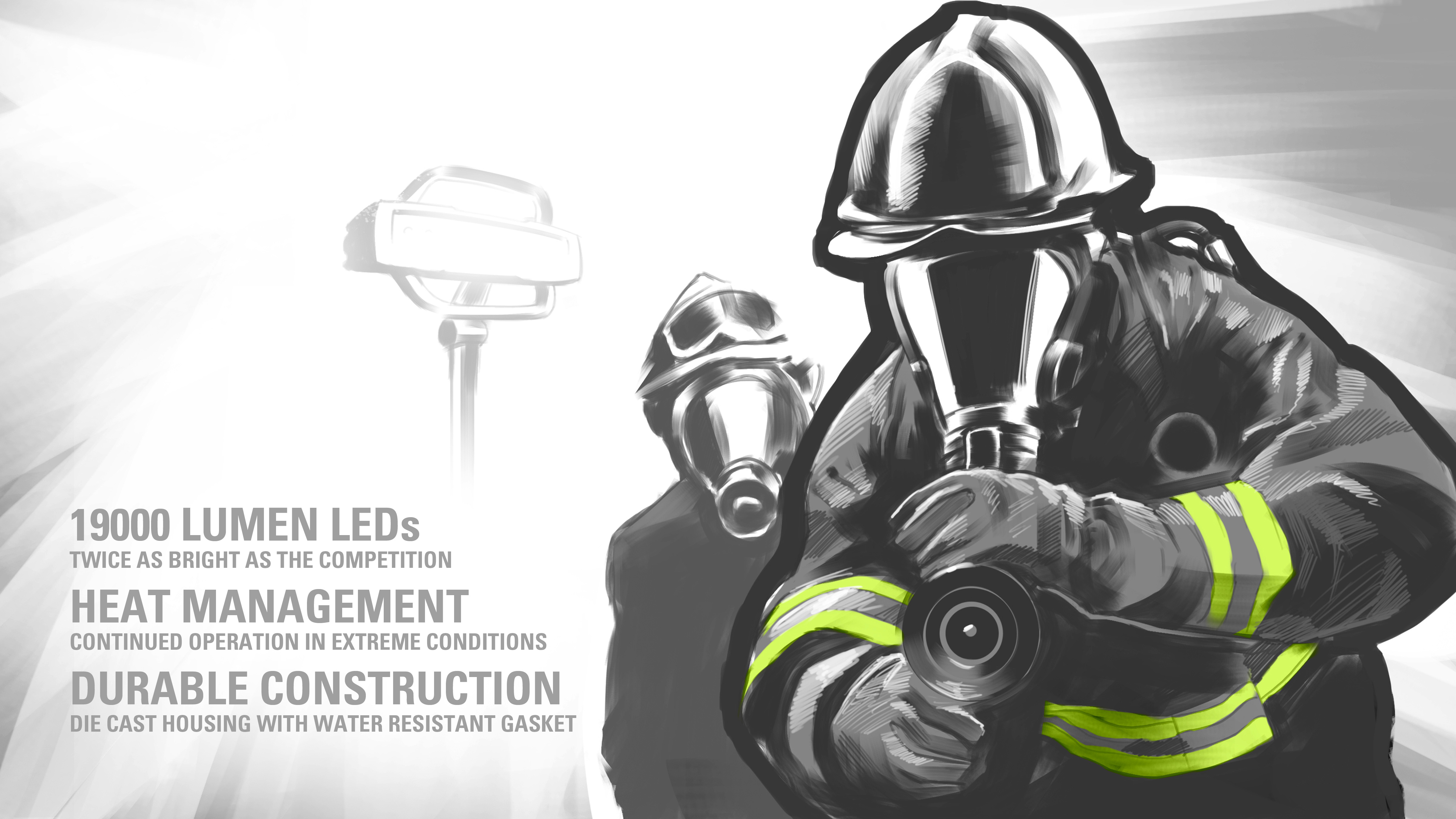 weldon emergency scene light product design 04