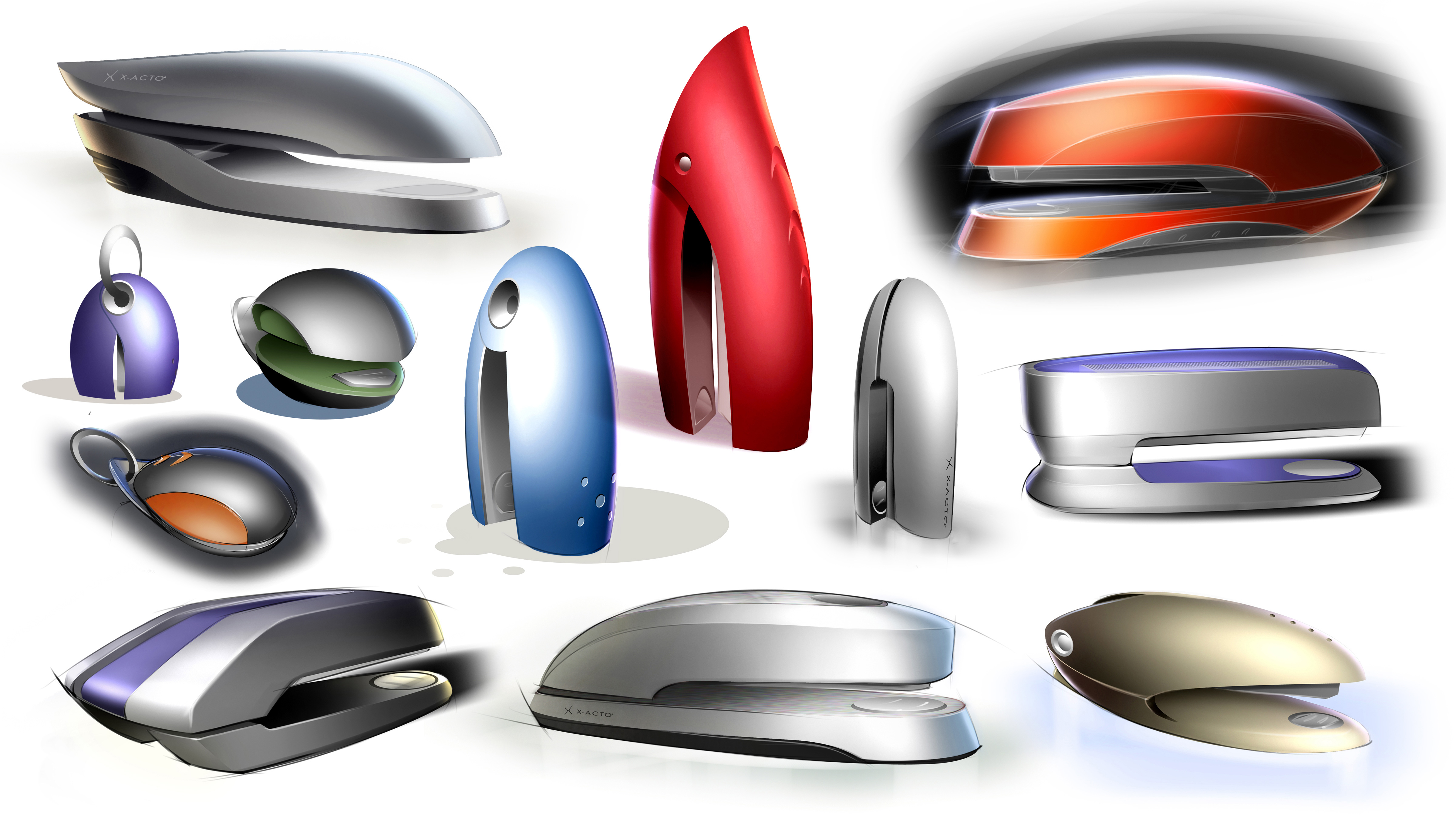 x acto stapler consumer product design 03