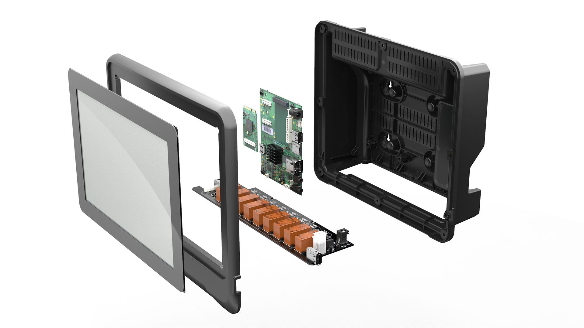briskheat industrial operator interface exploded 1920