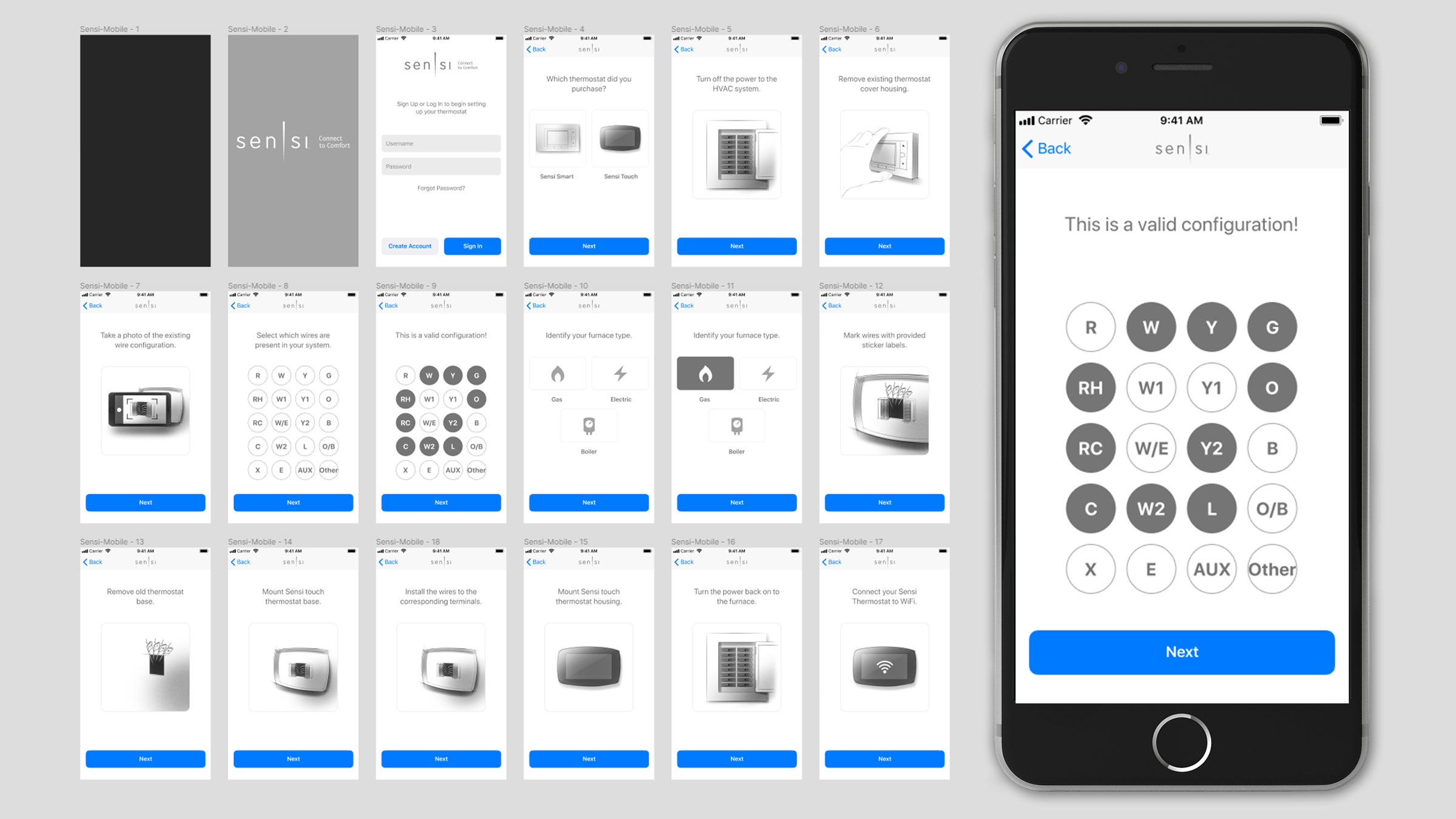 ect006 007 mobileapp installation wireframes web